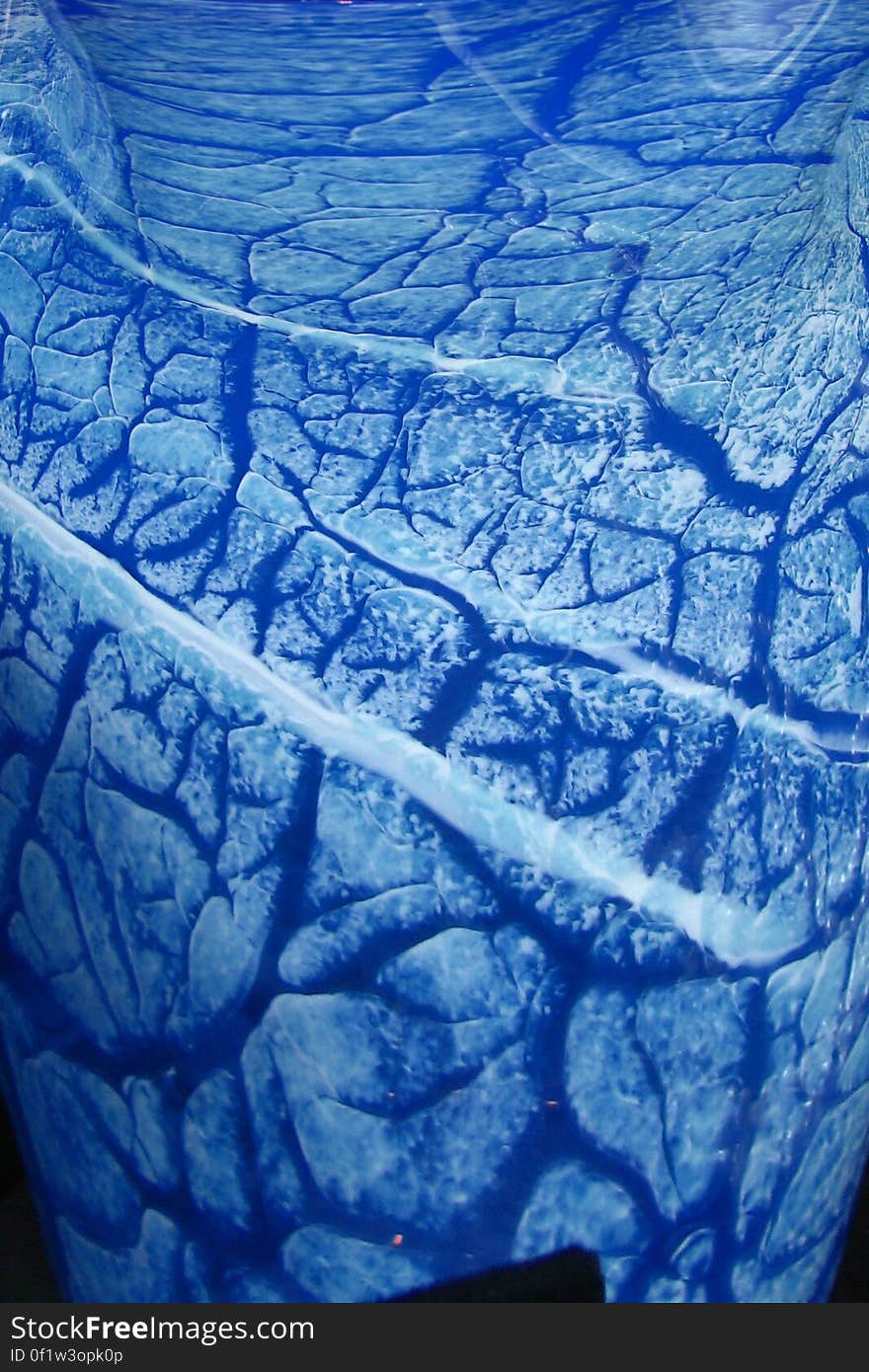 blue cracked texture