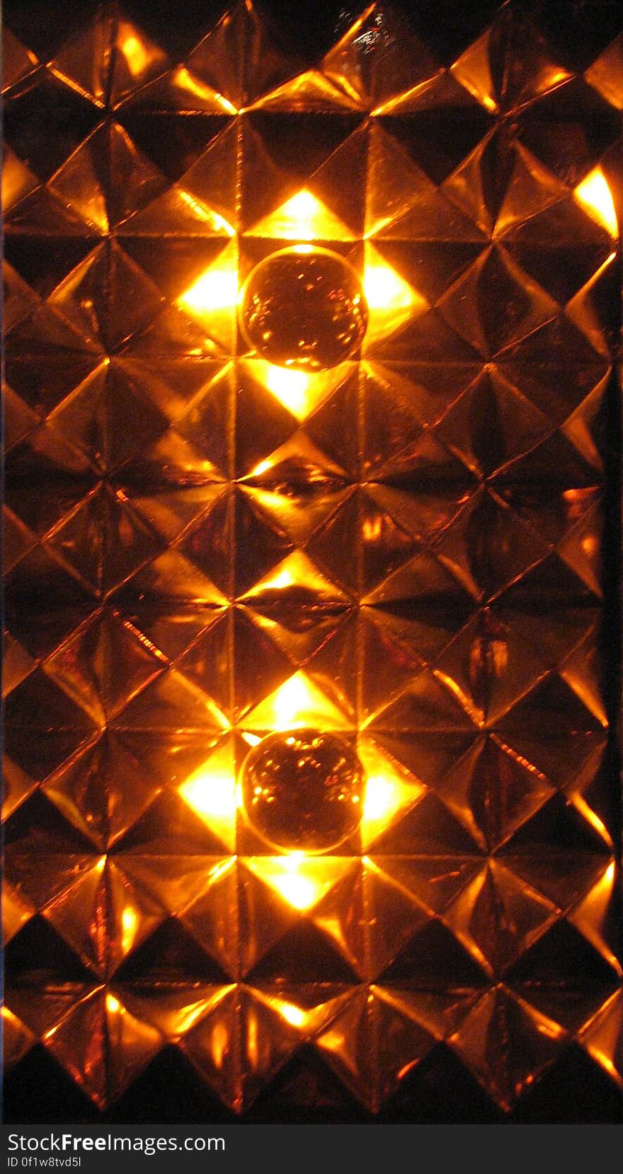 glowing diamond pattern