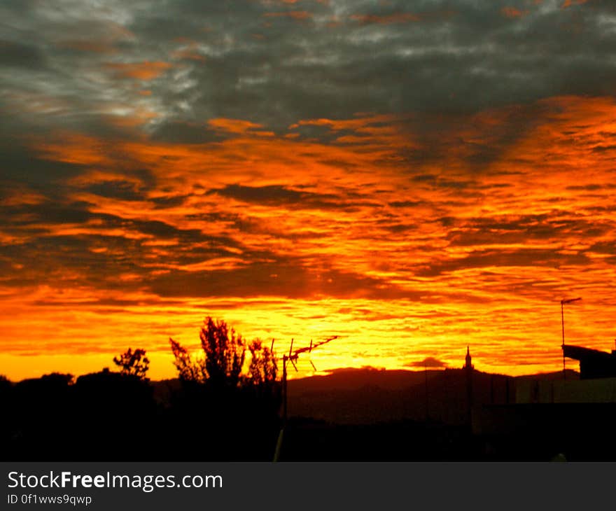 View from my bedroom window. This is the most precious sunset I&#x27;ve seen this Fall. View from my bedroom window. This is the most precious sunset I&#x27;ve seen this Fall.