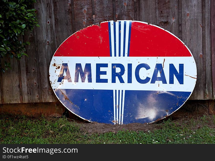 American Oval Signage