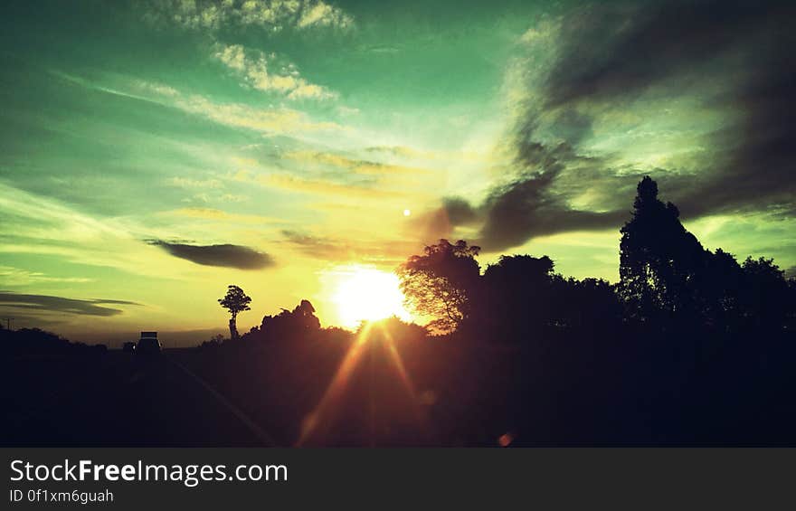 Por do Sol Foz do Iguaçu - PR. Por do Sol Foz do Iguaçu - PR