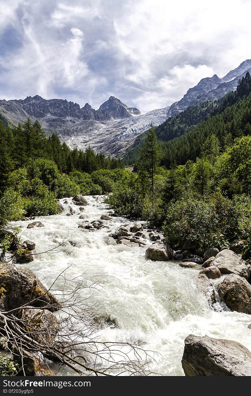 quest for freshness in french Alps when heat wave happens. quest for freshness in french Alps when heat wave happens