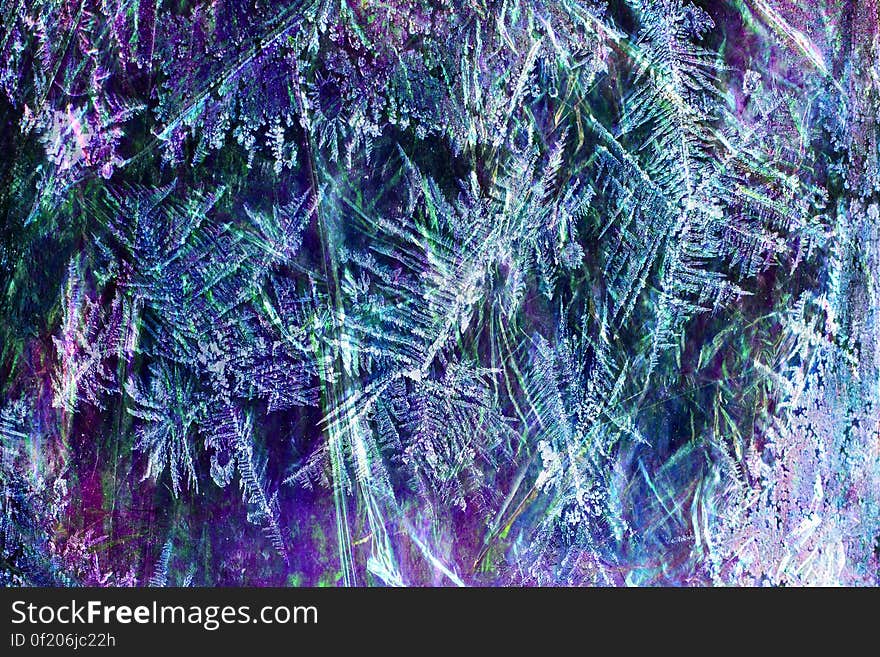 blue-purple crystals