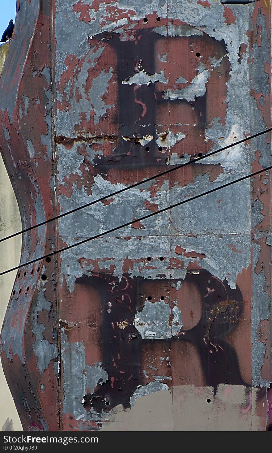 old theater sign