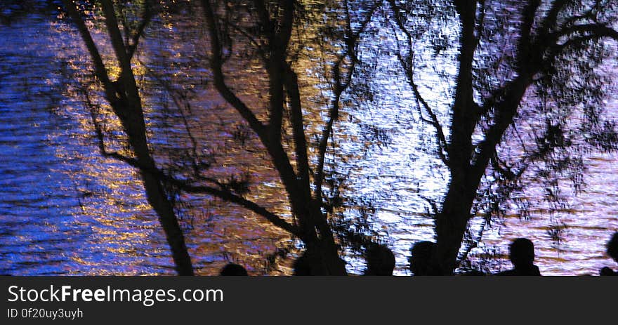 lights in water, Las Vegas 11