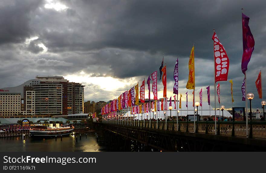 Approaching Storm. Darling Harbour Sydney.