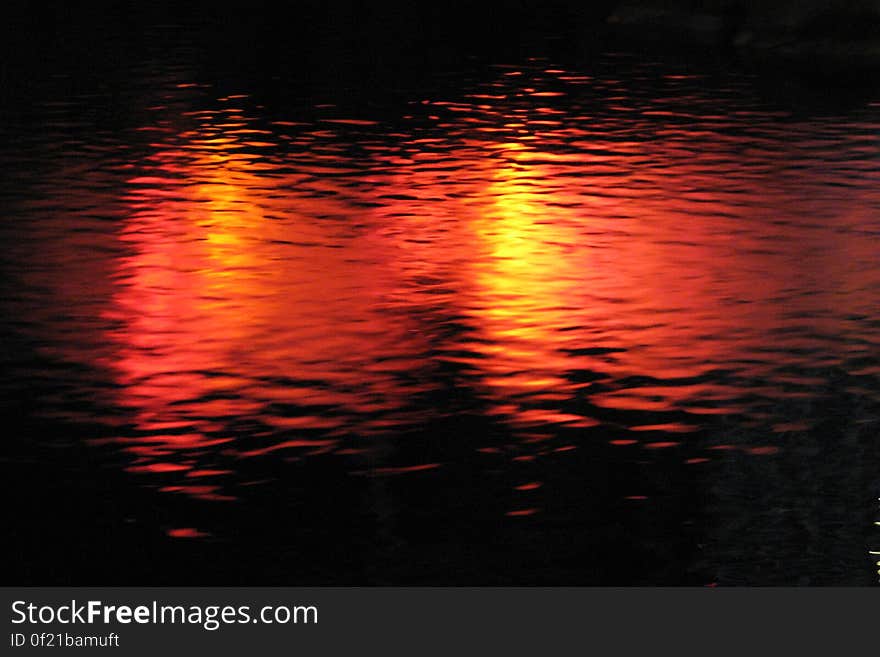 lights in water, Las Vegas 20