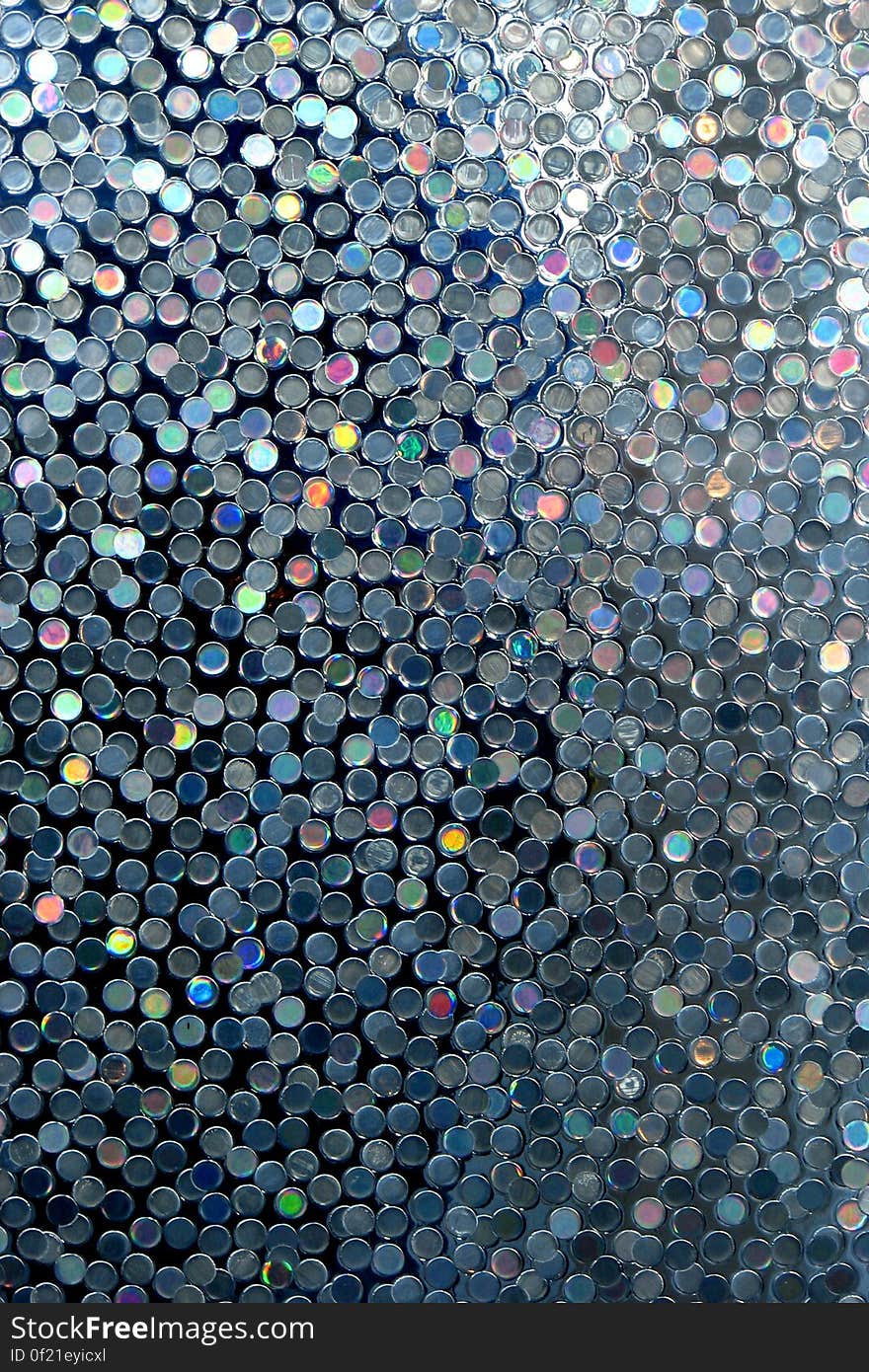 multicolored shell discs