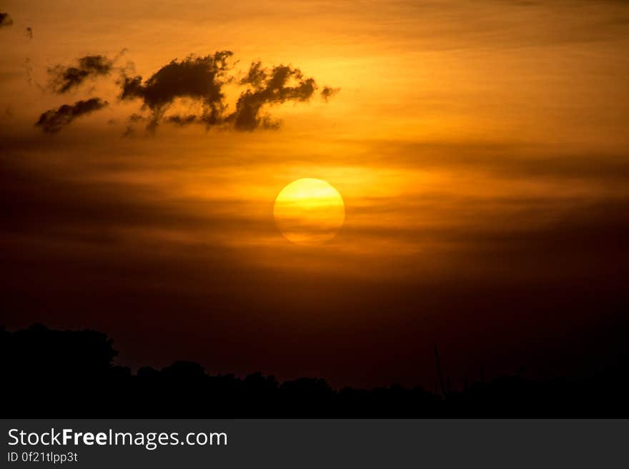 Late Afternoon Sun and Clouds - April 10th, 2013