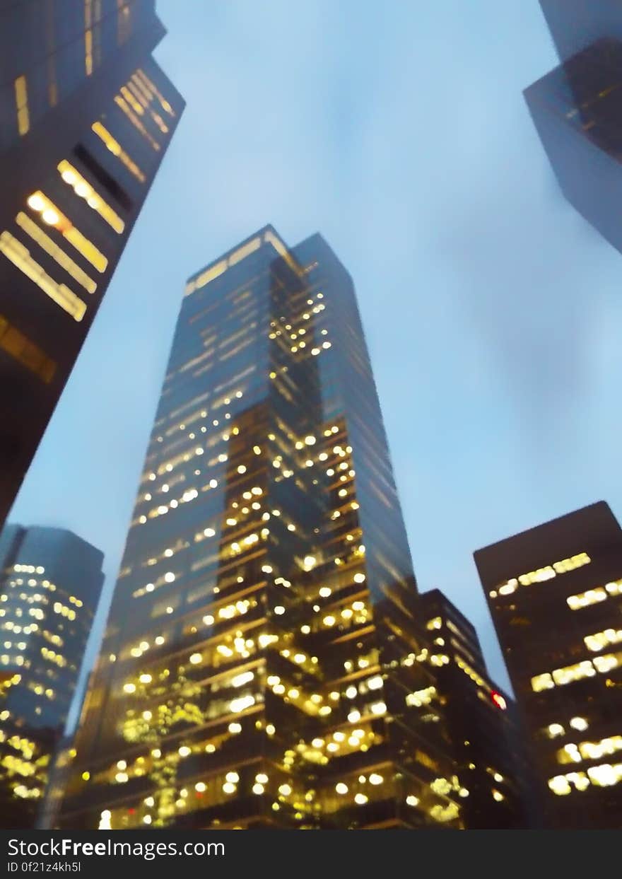 Building reflections on a cold, cloudy October day in Toronto&#x27;s downtown business core. Building reflections on a cold, cloudy October day in Toronto&#x27;s downtown business core.