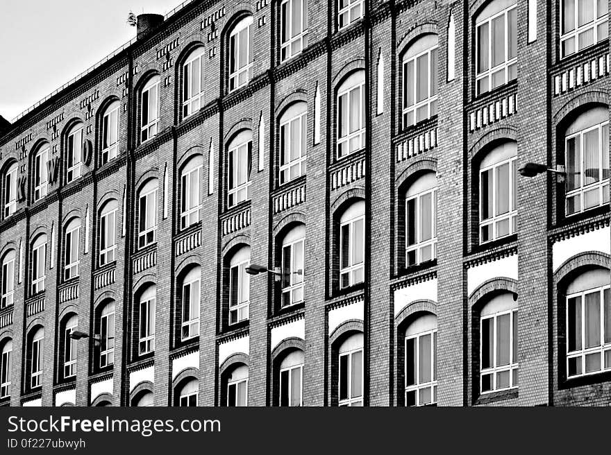 Gray Concrete Building