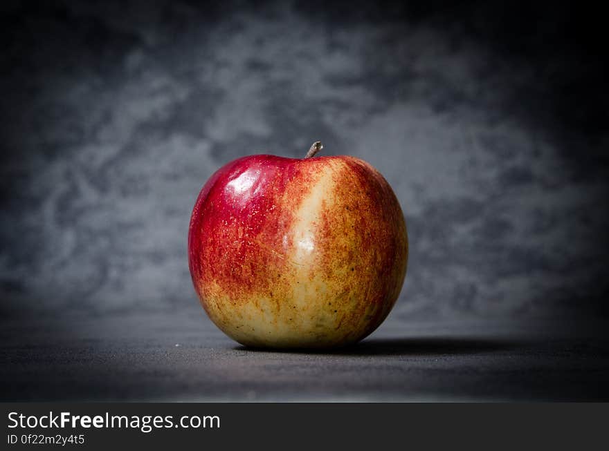 Red and Yellow Apple Fruit