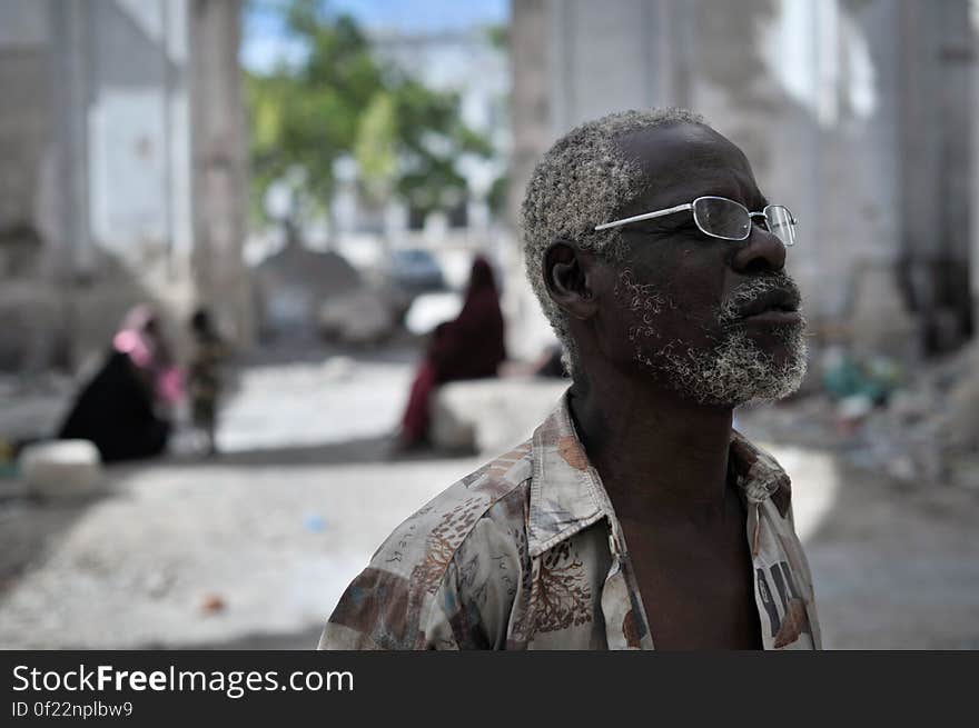 A man stands inside the remains of Mogadishu&#x27;s cathedral on May 22. AU UN IST PHOTO / TOBIN JONES. A man stands inside the remains of Mogadishu&#x27;s cathedral on May 22. AU UN IST PHOTO / TOBIN JONES.