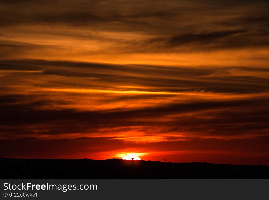 Sunset on May 25th, 2013