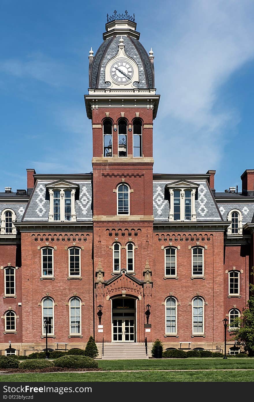 Clock Tower in City