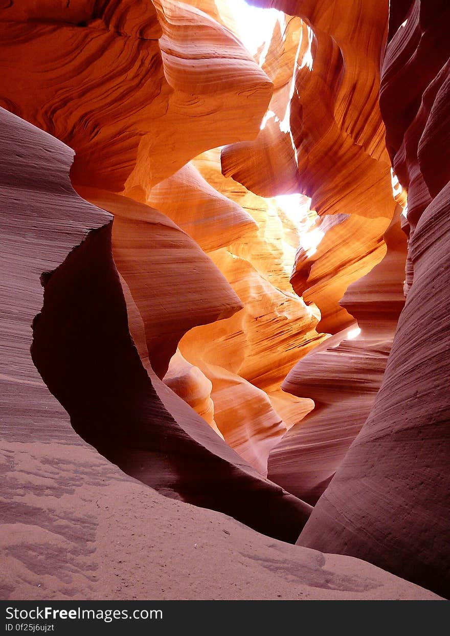 Brown Rock Formation