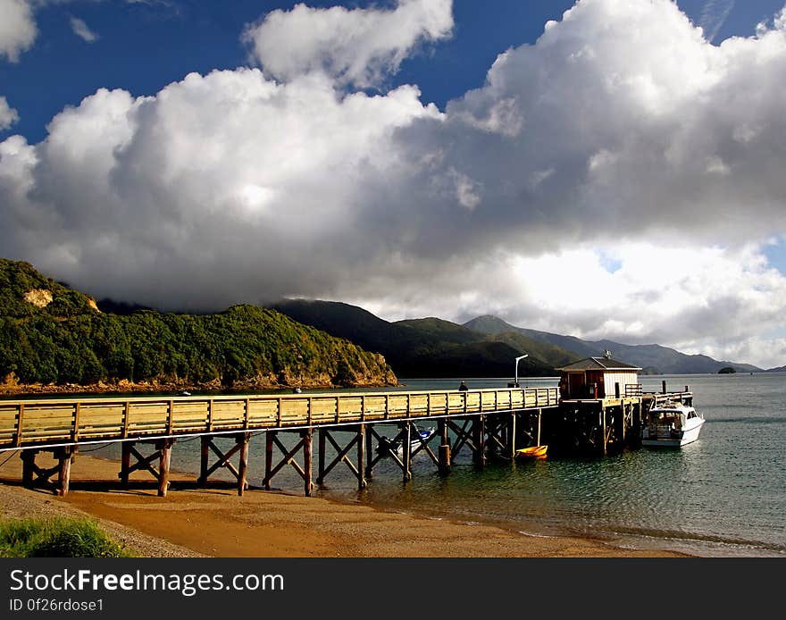 After a long drive, it is always a pleasure arriving in French Pass. The road winds dramatically as you make a short, sharp descent into the village. After a long drive at elevation, it always comes as a bit of a shock to suddenly be at the beach. The views to Dâ€™urville Island are always stunning, and the jetty is a welcome site after a long, dusty drive. After a long drive, it is always a pleasure arriving in French Pass. The road winds dramatically as you make a short, sharp descent into the village. After a long drive at elevation, it always comes as a bit of a shock to suddenly be at the beach. The views to Dâ€™urville Island are always stunning, and the jetty is a welcome site after a long, dusty drive.