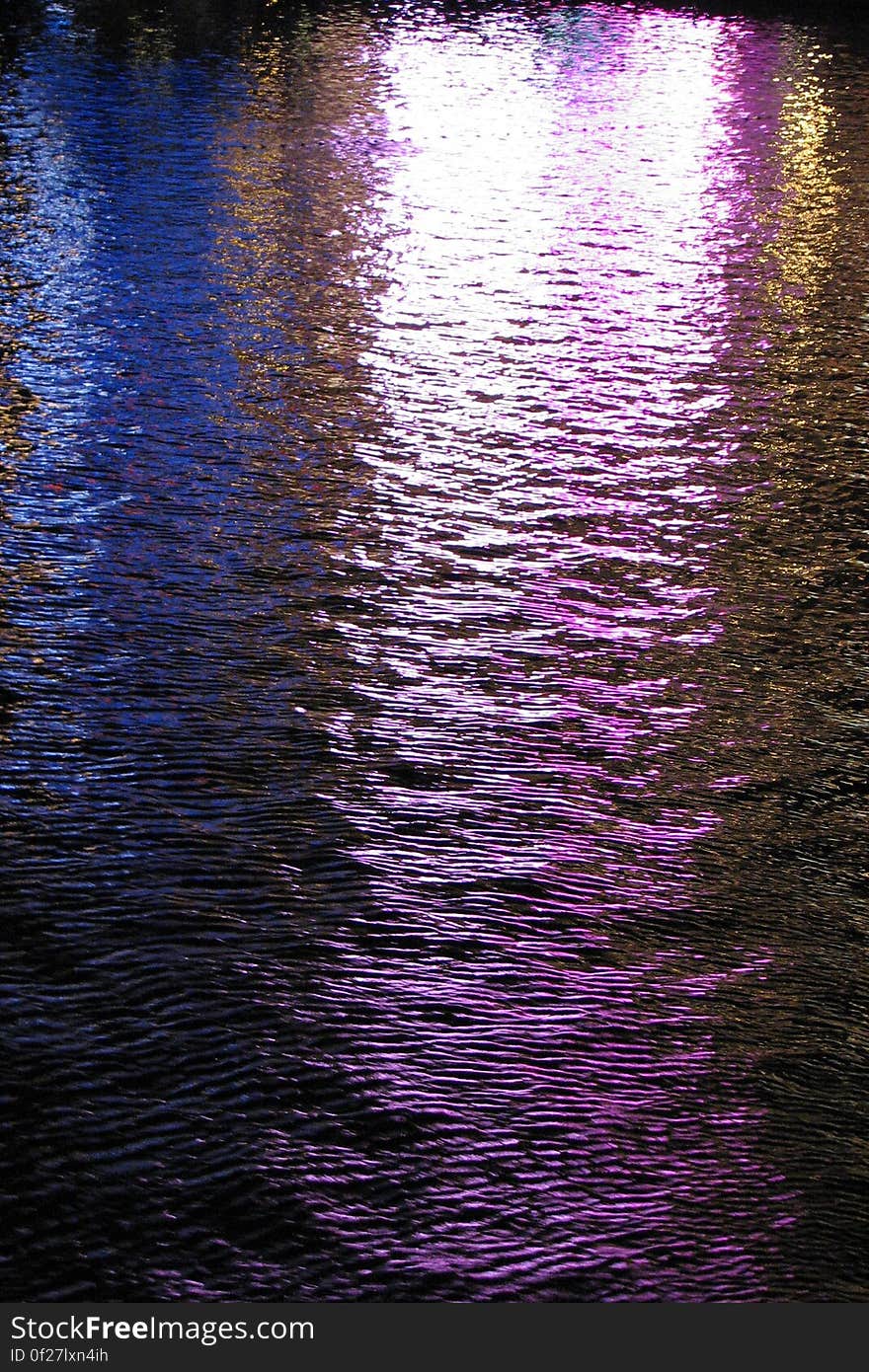 lights in water, Las Vegas 12