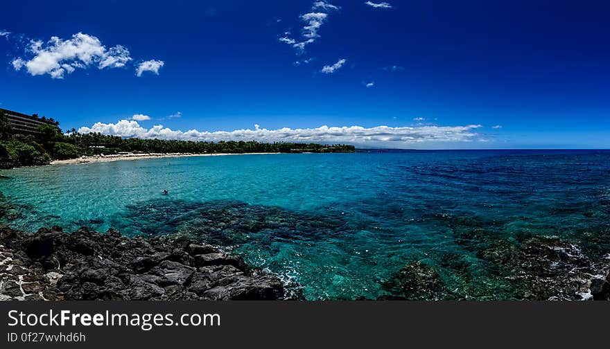 Water, Cloud, Sky, Blue, Azure, Natural landscape