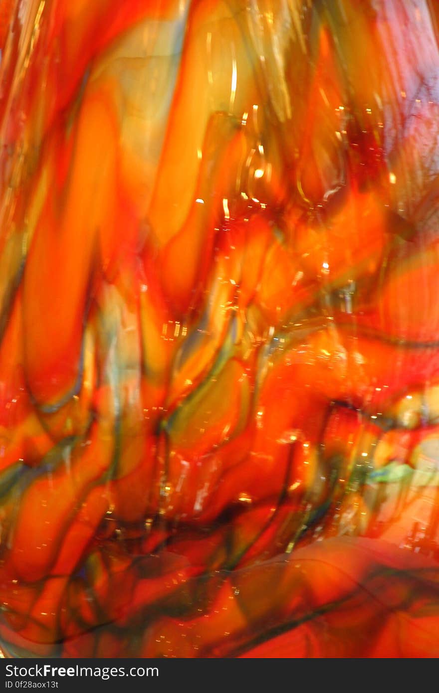 orange glass texture