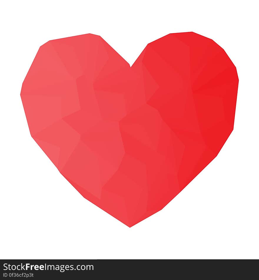 Red heart for the medicine or Valentine`s Day. Red heart for the medicine or Valentine`s Day.