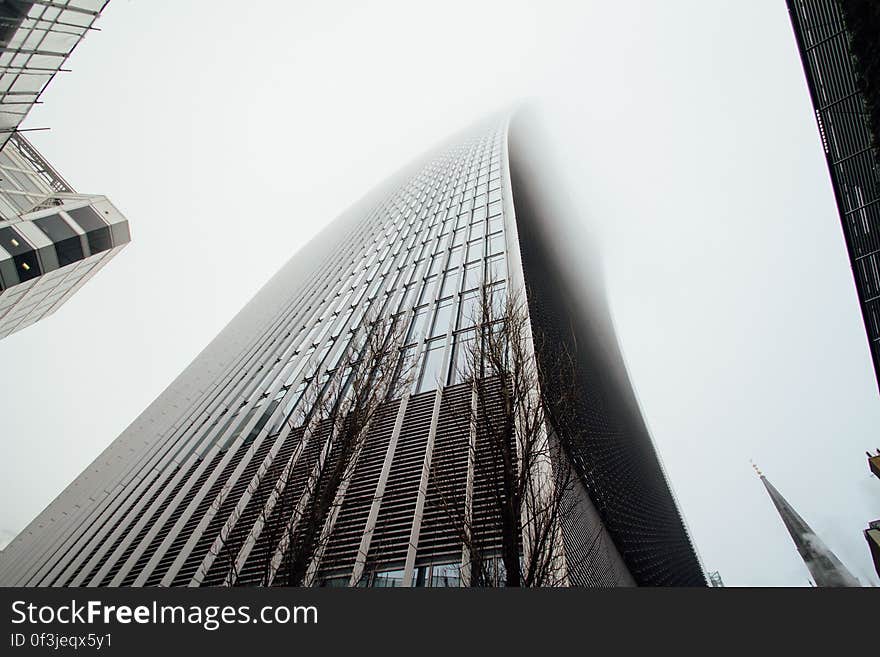 Low Angle View of Skyscrapers Against Sky