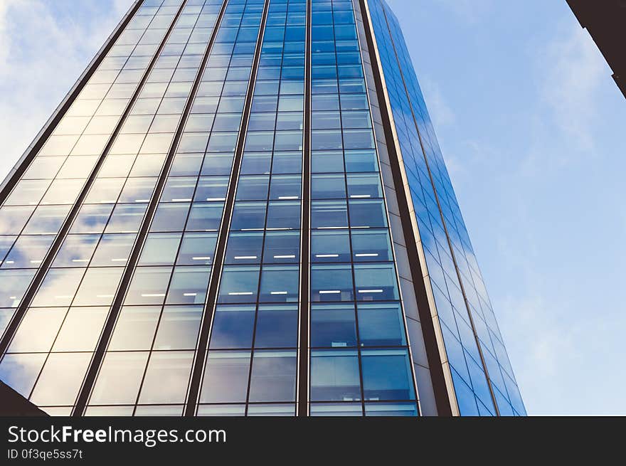 Low Angle View of Office Building