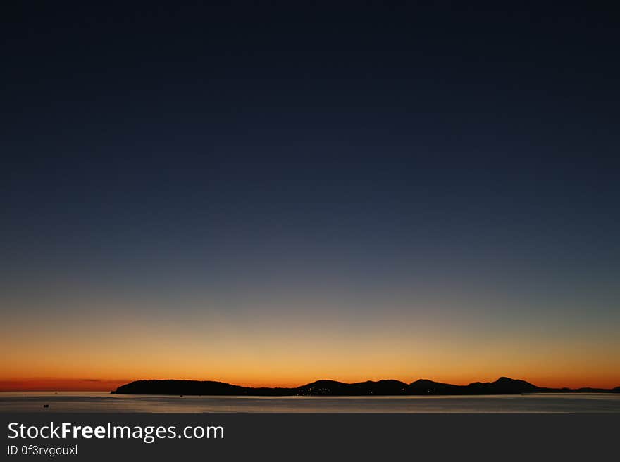 Scenic View of Sky at Night