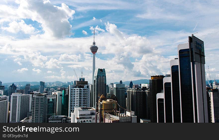 A view over the city of Kuala Lumpur with the Menara Kuala Lumpur tower. A view over the city of Kuala Lumpur with the Menara Kuala Lumpur tower.