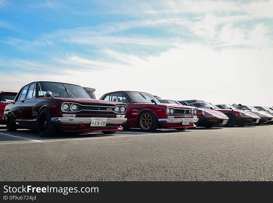 The parking lots were infinitely more interesting than the actual event itself. @ Nismo Festival, Fuji Speedway - Japan