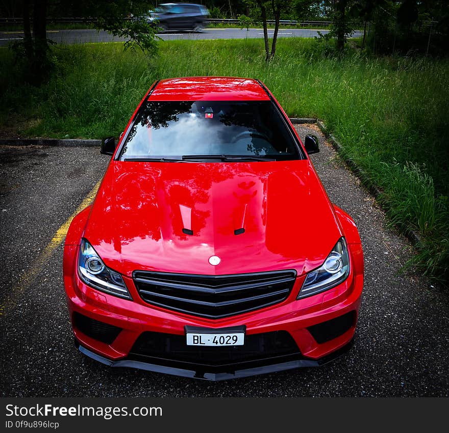 C 63 AMG up front