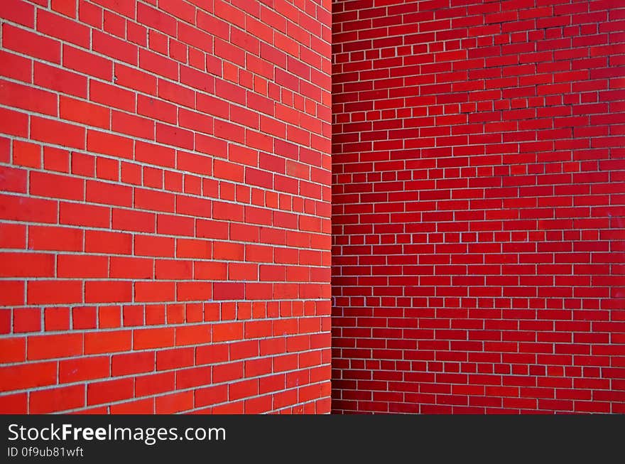 A red brick wall on a rainy day. As this wall is on the north side of the building, it is almost always in shadow. Whether it is sunny or rainy, this wall almost always looks the same. To me it looks a lot like Lego. The back of the Bell Canada building in downtown St. Catharines on a rainy day. A red brick wall on a rainy day. As this wall is on the north side of the building, it is almost always in shadow. Whether it is sunny or rainy, this wall almost always looks the same. To me it looks a lot like Lego. The back of the Bell Canada building in downtown St. Catharines on a rainy day.