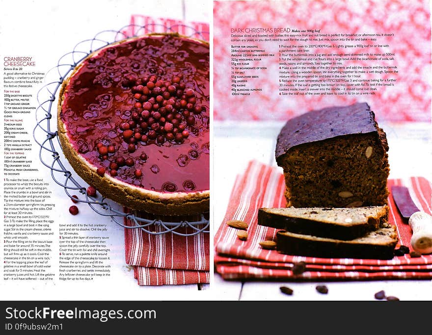 Sweet recipes for Christmas etc. 6 pages - 3x2. Sweet recipes for Christmas etc. 6 pages - 3x2