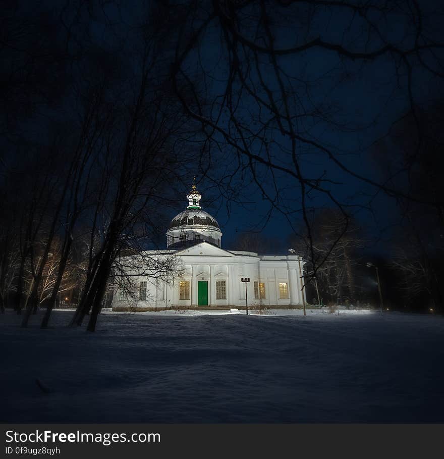 Christmas temple