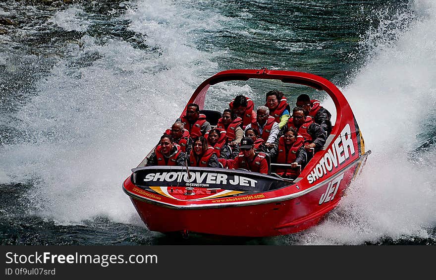 Hold on tight for the thrill ride of a lifetime The world-famous Queenstown jet boat ride, Shotover Jet is the ultimate in water sports excitement, and has been thrilling millions of people since hitting the crystal clear waters of New Zealand in 1965. So hold on tight and take a spin in the iconic Big Red. Marvel as the jaw-dropping scenery passes you by while you power your way through the narrow Shotover River Canyons. Hold on tight for the thrill ride of a lifetime The world-famous Queenstown jet boat ride, Shotover Jet is the ultimate in water sports excitement, and has been thrilling millions of people since hitting the crystal clear waters of New Zealand in 1965. So hold on tight and take a spin in the iconic Big Red. Marvel as the jaw-dropping scenery passes you by while you power your way through the narrow Shotover River Canyons.