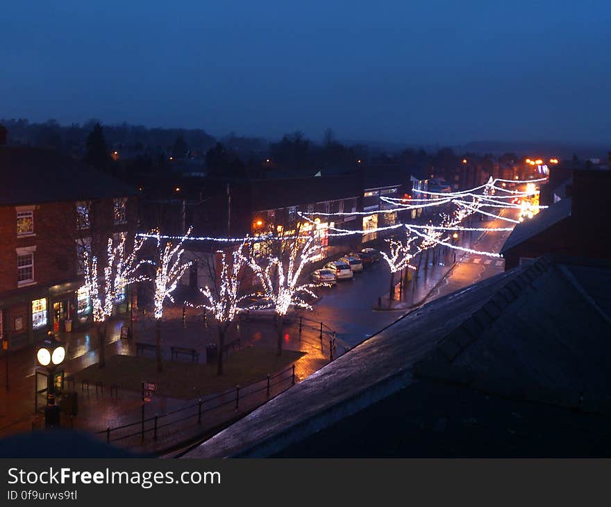 Have been seeing these lights from the train to and from Aber every Christmas for as long as I can remember. Have been seeing these lights from the train to and from Aber every Christmas for as long as I can remember.