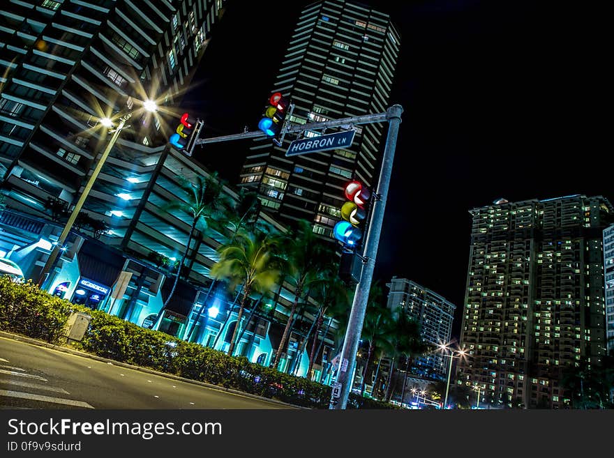 In the immortal words of The Clash &#x27;Should I Stay or Should I Go&#x27;, it&#x27;s all very confusing! Some long exposure action in Waikiki on Ala Moana Boulevard which winds through various hotels and skyscrapers to the main commercial area of Honolulu. Taken at a very late hour it took several shots and almost an hour to get the red amber green take. I was determined to get it. In the immortal words of The Clash &#x27;Should I Stay or Should I Go&#x27;, it&#x27;s all very confusing! Some long exposure action in Waikiki on Ala Moana Boulevard which winds through various hotels and skyscrapers to the main commercial area of Honolulu. Taken at a very late hour it took several shots and almost an hour to get the red amber green take. I was determined to get it.