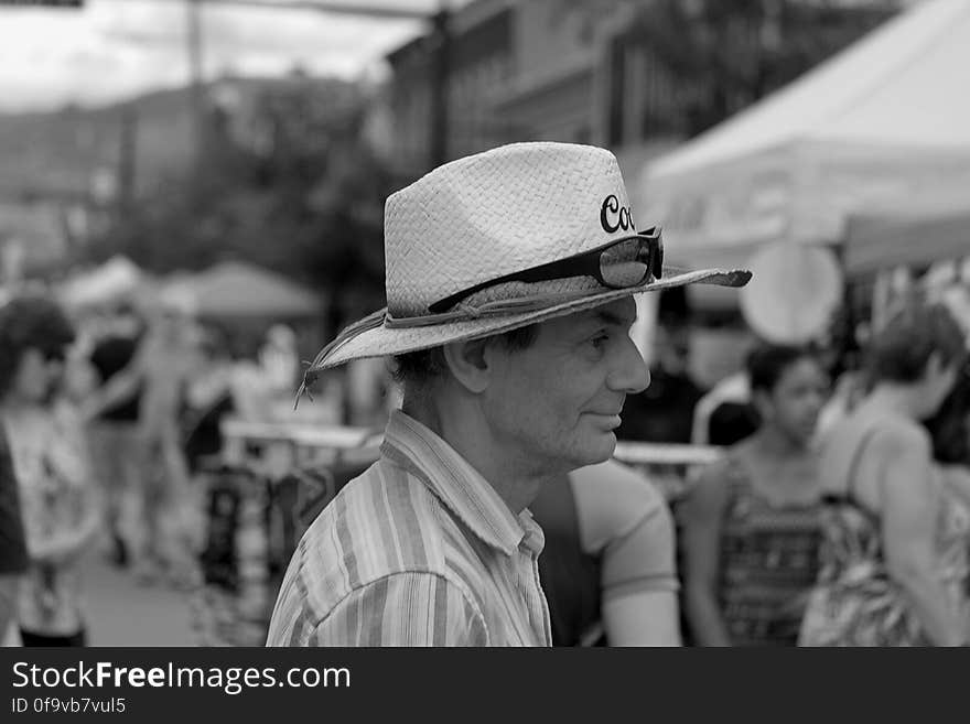 Man with the yellow hat