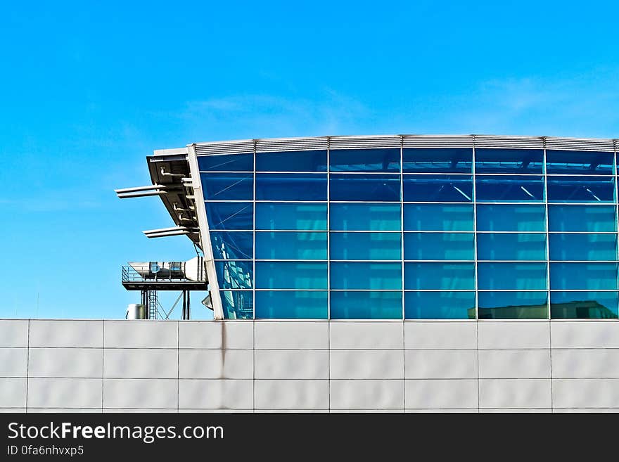 Low Angle View of Built Structure Against Blue Sky