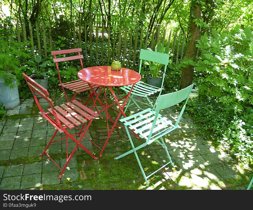 Plant, Furniture, Green, Chair, Natural landscape, Outdoor furniture