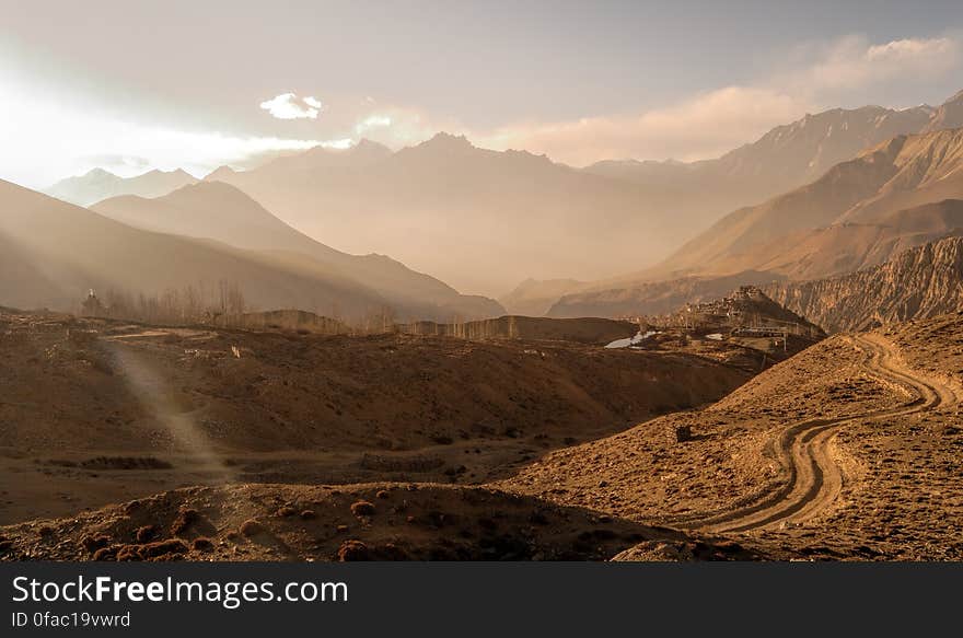 Scenic View of Mountains