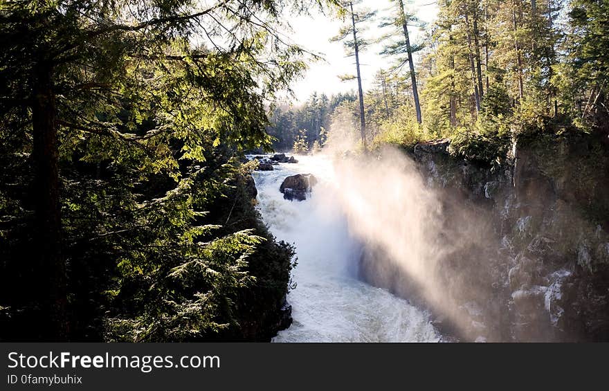 Sunny Waterfall