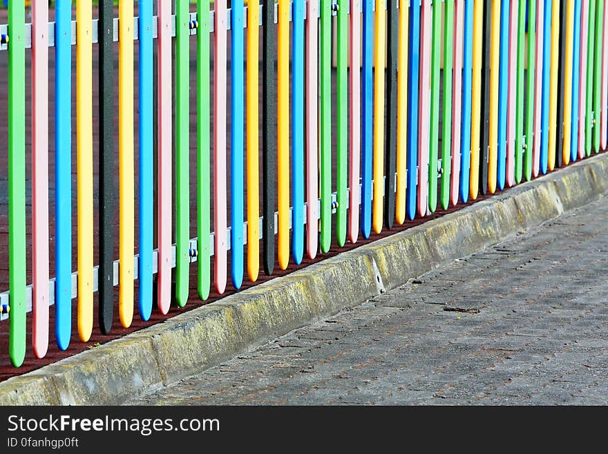 Colorful Fence