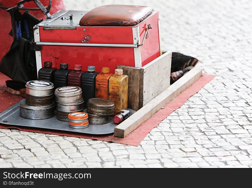 Shoe Polish Box