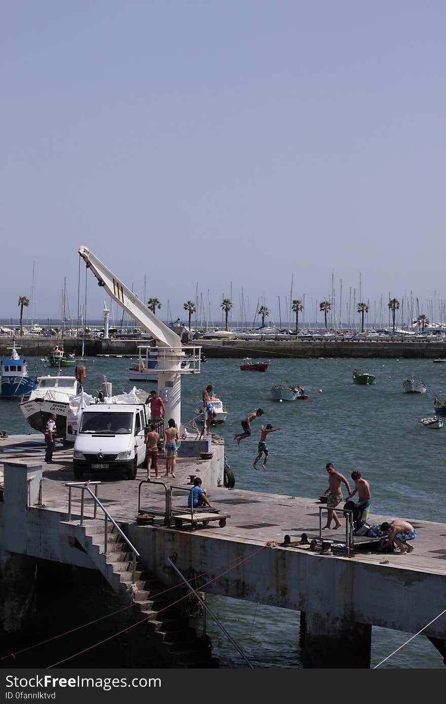 Harbor pier