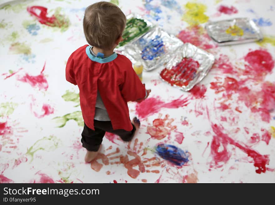 Kids Foot-Hand Painting