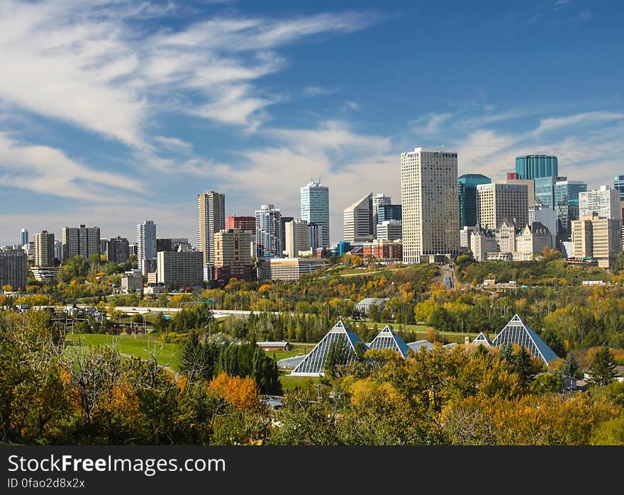 Downtown skyline Edmonton