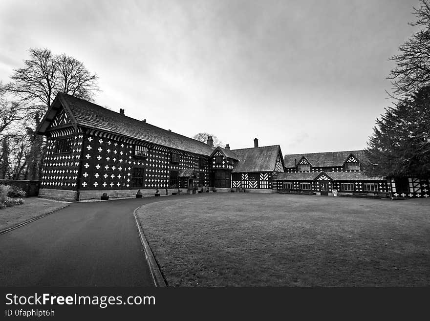 Here is a photograph taken from Samlesbury Hall. Located in Samlesbury, Lancashire, England, UK.