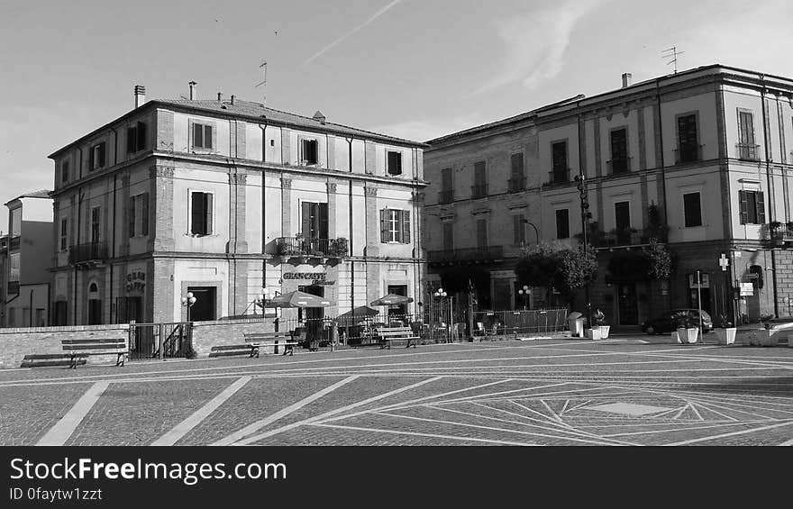 At the Old Town Square. At the Old Town Square