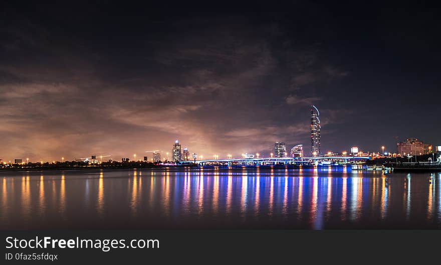 View of City at Waterfront